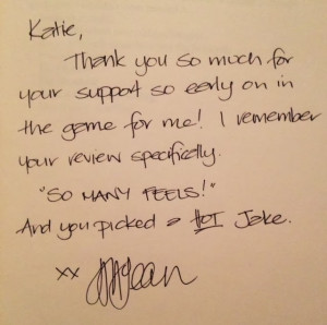 How much I love my signed copy of More Than This by Jay McLean
