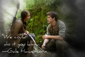 KatnissxGale The Hunger Games Quotes and Pictures by I-Clove