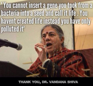 Vandana Shiva on GMO