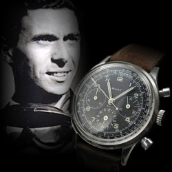 The Gallet MultiChron model 12 worn by Jim Clark the world s