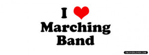 Click below to upload this I Love Marching Band Cover!