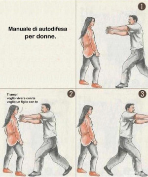 MANUALE DI AUTODIFESA PER DONNE. (MOLTO DIVERTENTE)