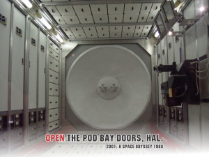 Open the pod bay doors, HAL.2001: A Space Odyssey, 1968