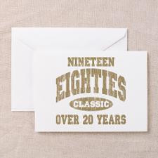 1980's Classic Greeting Cards (Pk of 20) for