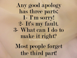 Good Apology