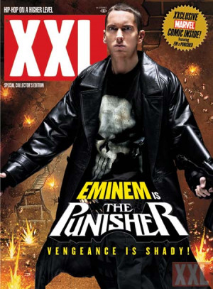 Eminem Teams Up With The Punisher... Dresses Like Him, Too