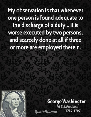 is that whenever one person is found adequate to the discharge ...