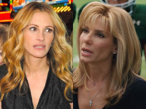 Julia Roberts turned down the roles of Leigh Anne Tuohy in 