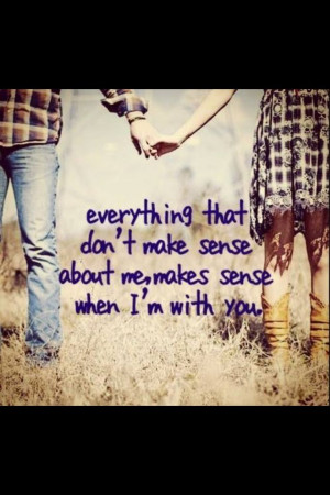 ... inside! It's my favorite quote from Hunter Hayes' song 