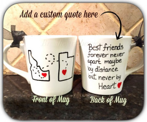 best friend mug best friend mug quote mug unique coffee mug going away ...