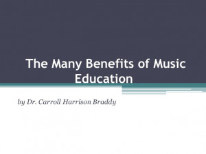 Music Education Budget...