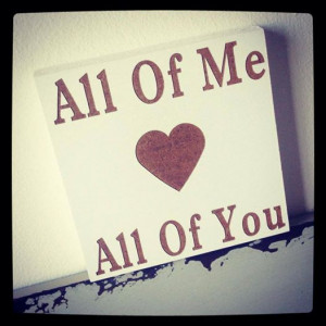all of me (hearts) all of you