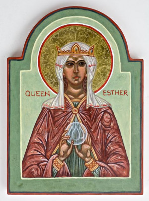 ... queen, and so thus is Mary the queen, accompanying the King in His