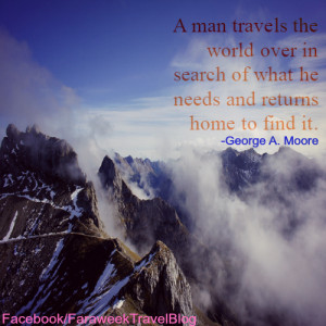 ... Sean Faras on Jun 4, 2014 in Inspirational Travel Quotes | 0 comments