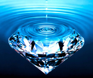 jeweler gives as one of the surest tests for diamonds the water test ...