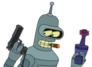 Futurama - Bender Should Not Be Allowed on TV