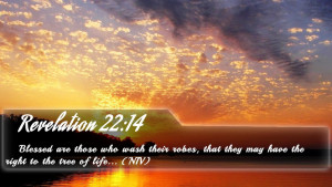 Revelation 22:14 - Bible Verse Quote by bible-quote