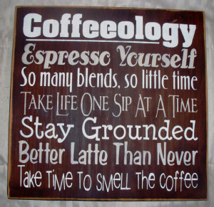 Coffeeology - For Coffee Lovers -A grin for the Coffee Station - At ...