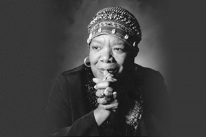 Maya Angelou, American poet and author. Image via Wikimedia Commons.