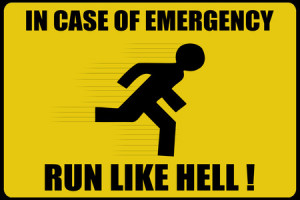 funny warning signs emergency