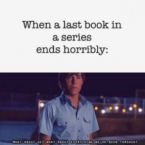 Cough cough* the death cure. The ending is good but when I finished ...