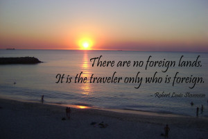 inspirational travel quote double barrelled travel2