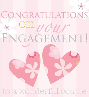 congratulations on your engagement cards