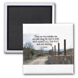 Inspirational Quote -- Buddha Fridge Magnet