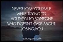 Never lose yourself