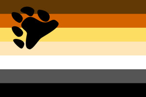 The Bear Pride Flag