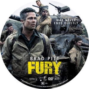 2014 fury movie dvd