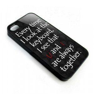 Life Quotes Love together Apple Iphone 4 4s case