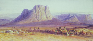 The Camel Train Painting