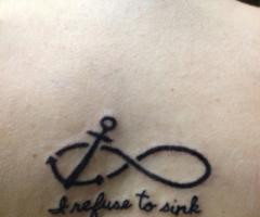 infinity anchor tattoo style infinity anchor anchor tattoos