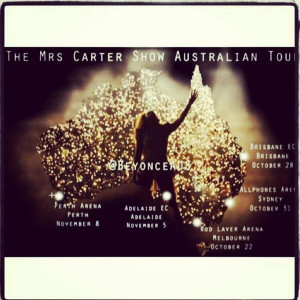AUSTRALIA! Beyoncé Is Coming Soon