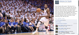 The OKC Thunder and Miami Heat use player quotes to pump emotion into ...