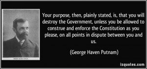 More George Haven Putnam Quotes