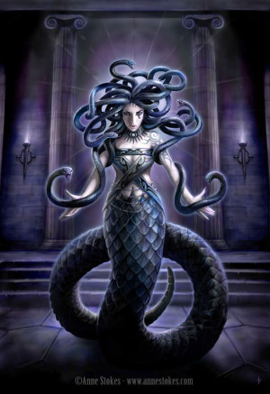 Medusa of Greek Mythology i want to lern more about greek mythology