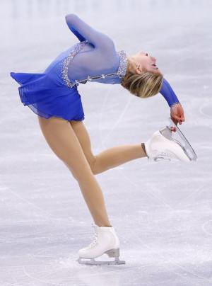 Gracie Gold 2014, Blue Figure Skating / Ice Skating dress inspiration ...
