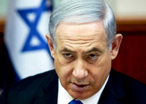 Israeli Prime Minister Benjamin Netanyahu attends the weekly cabinet ...