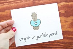 Funny Pregnancy Congratulations Card, New Baby. Congrats on Your ...