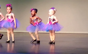 Little Girl Tap Dancing