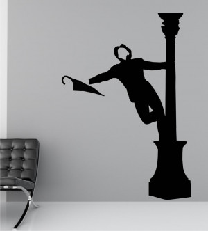 Details about Gene Kelly Singing In The Rain Vinyl Wall Art - Stickers ...