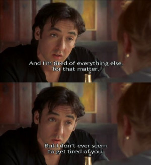 charming life pattern: high fidelity - quote - movie - nick hornby