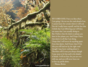 Thomas Merton Prayer and Quotes