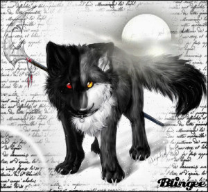 Evil Wolf Picture Blingee