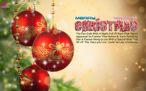 Merry Christmas Wishes Quote Card Happy New Year Greetings