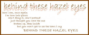 Quotes About Hazel Eyes Hazel Eyes Sayings People With