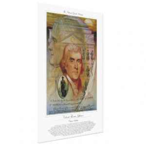 Thomas Jefferson Canvas Prints