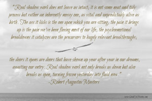 Shadow work - Robert Augustus Masters.